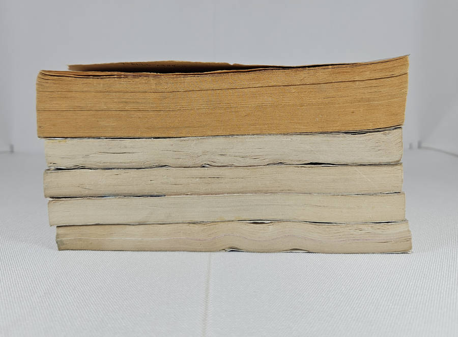 BOOK BUNDLE: 5x Romance Novels (Less than perfect condition)