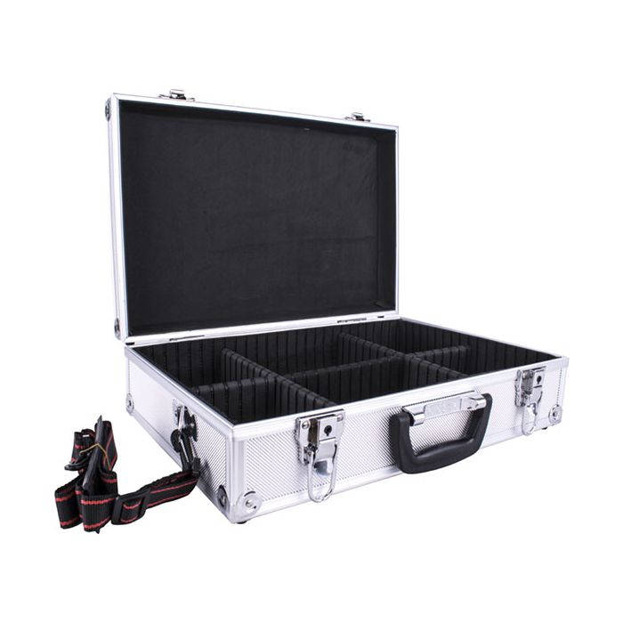Tork Craft Aluminium Medium Toolbox Case with Dividers