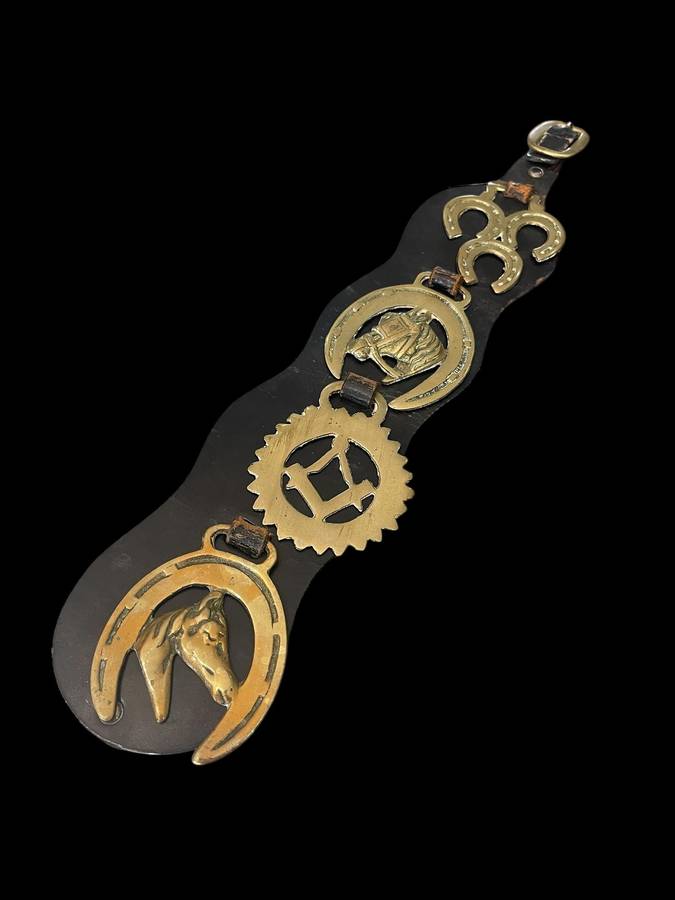 Horse brasses strap