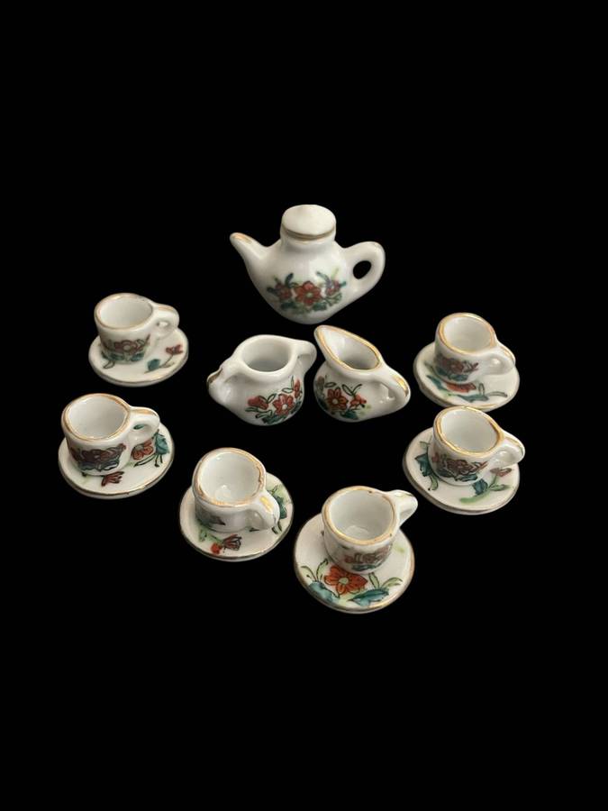 Teaset miniature Warwick miniatures
