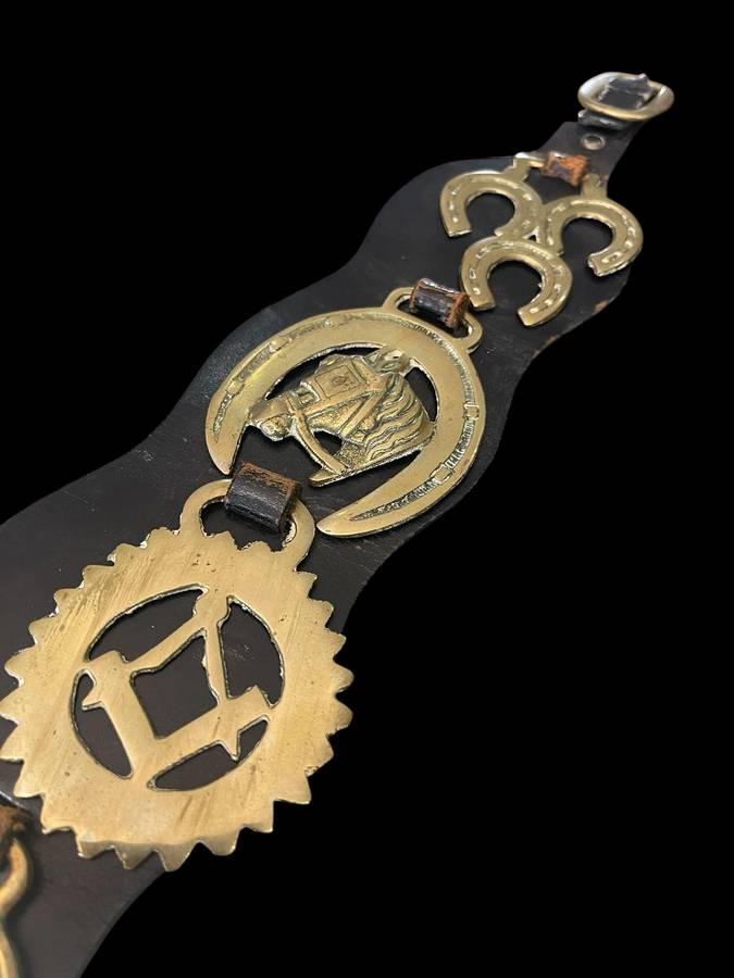 Horse brasses strap