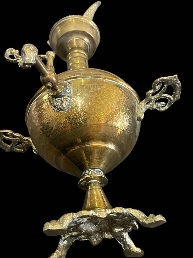 Ornament samovar brass