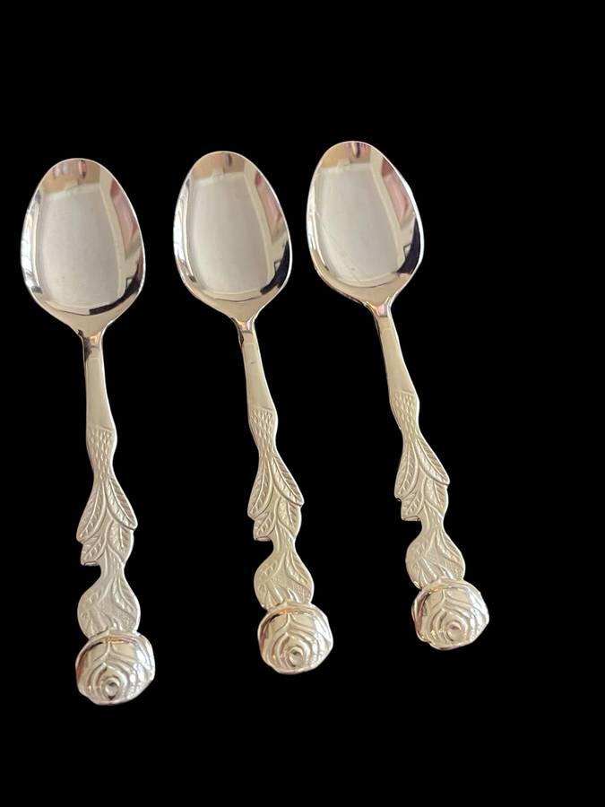 Teaspoons Eetrite gold plated(NR46)