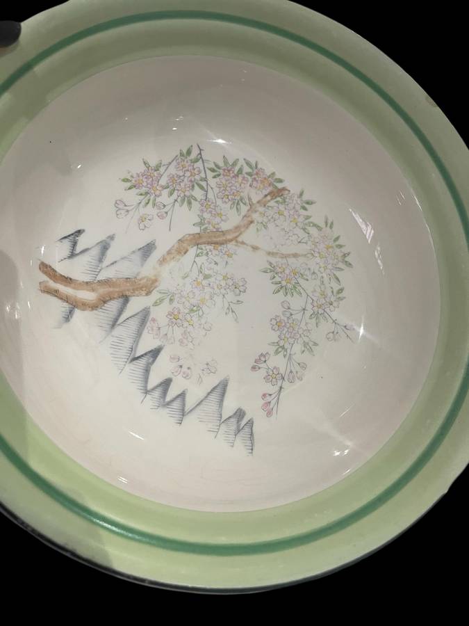 Dessert set art nouveau