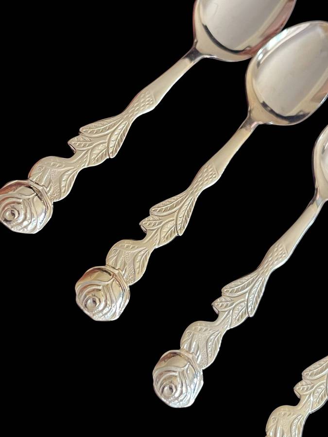 Teaspoons Eetrite gold plated(NR45)
