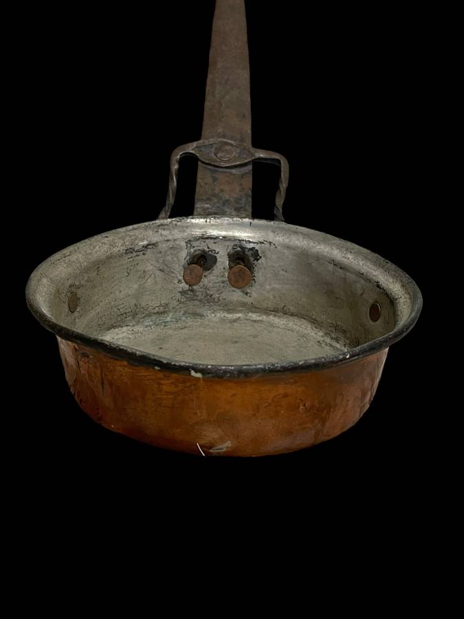 Pan copper antique