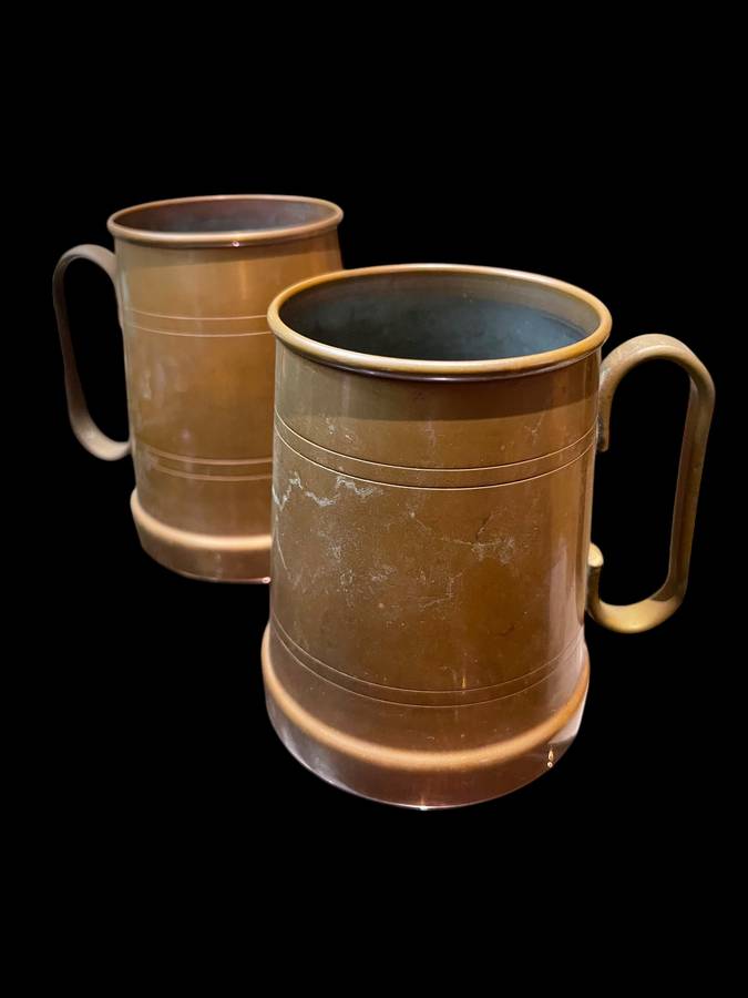 Tankards copper each