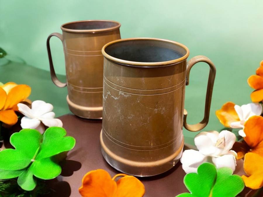 Tankards copper each