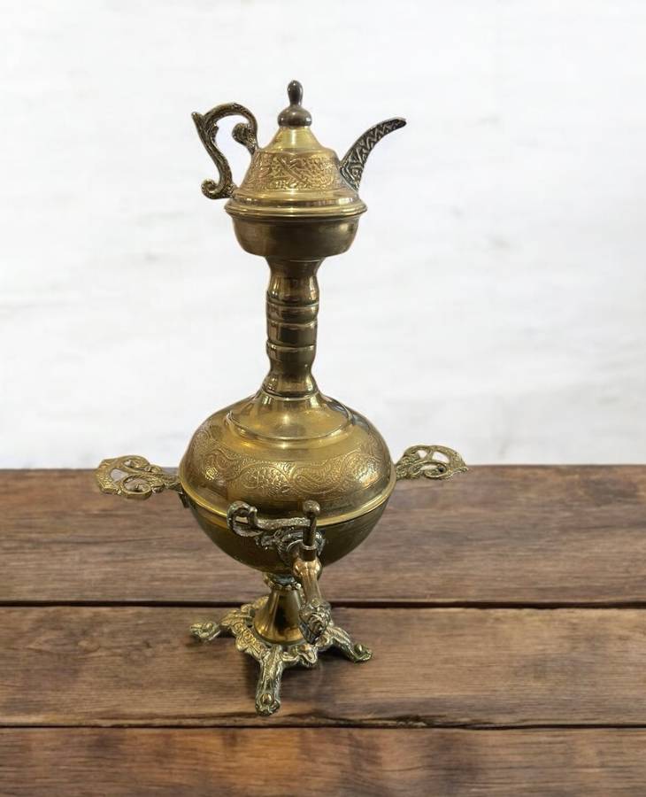 Ornament samovar brass