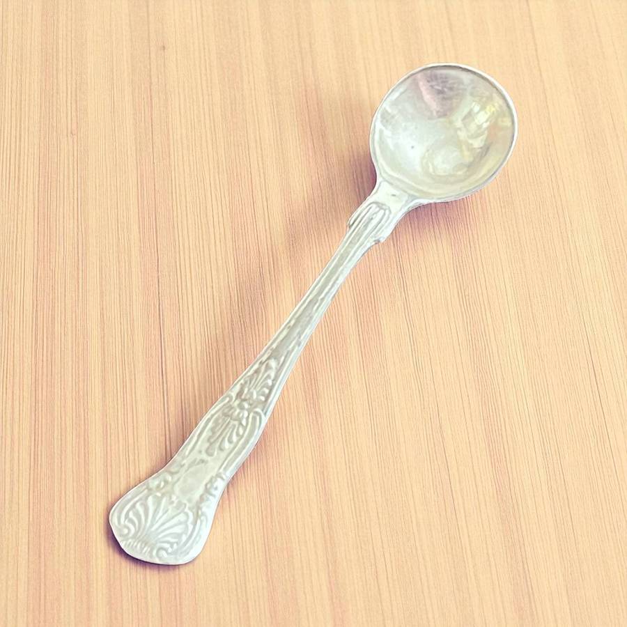Mustard/salt spoon Kings pattern(NR13)