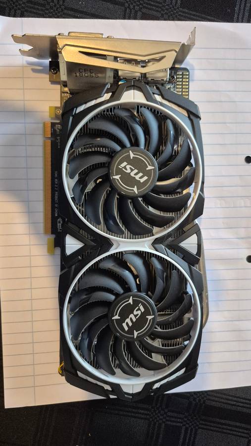 MSI Radeon RX570 Armor 8GB OC