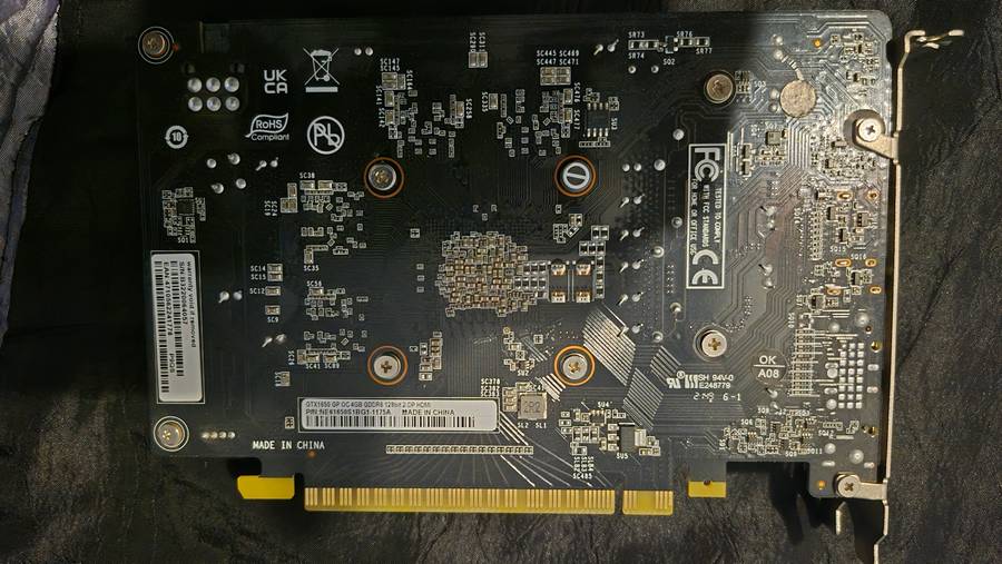 Palit Geforce GTX 1650 4GB DDR6 Gaming Pro OC