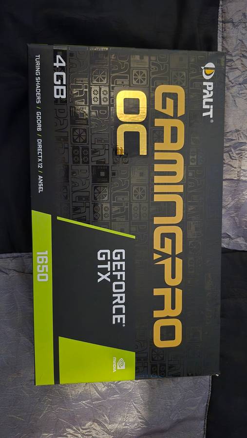 Palit Geforce GTX 1650 4GB DDR6 Gaming Pro OC