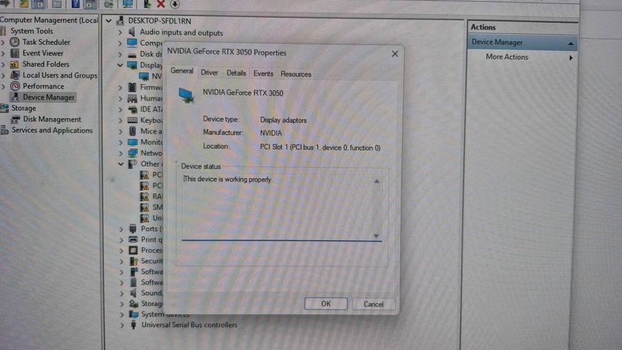 GeForce RTX 3050 OC Low Profile 6G