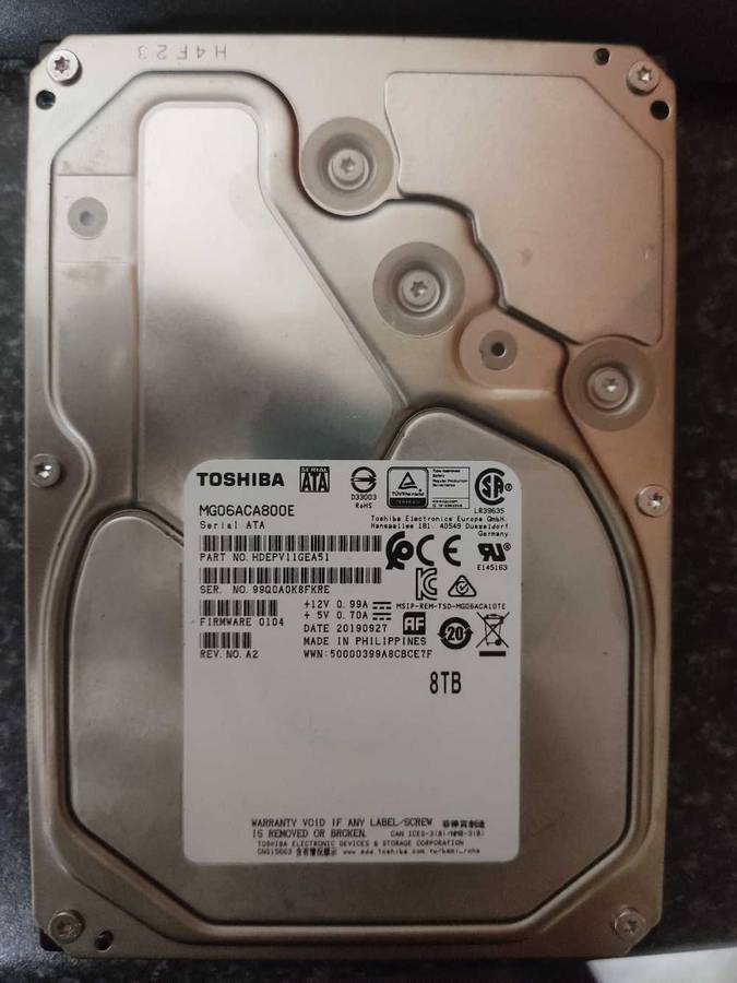 8TB Hard Drives - Desktop SATA