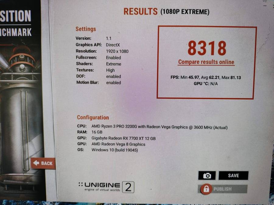 RX 7700 XT 12GB - Gigabyte Gaming