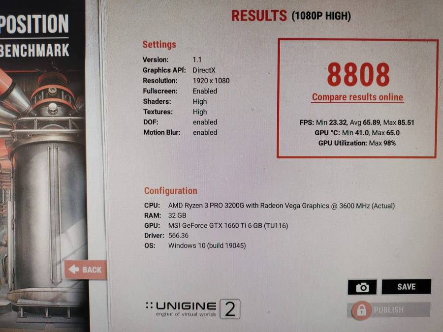 MSI GTX 1660 Ti ARMOR 6G OC