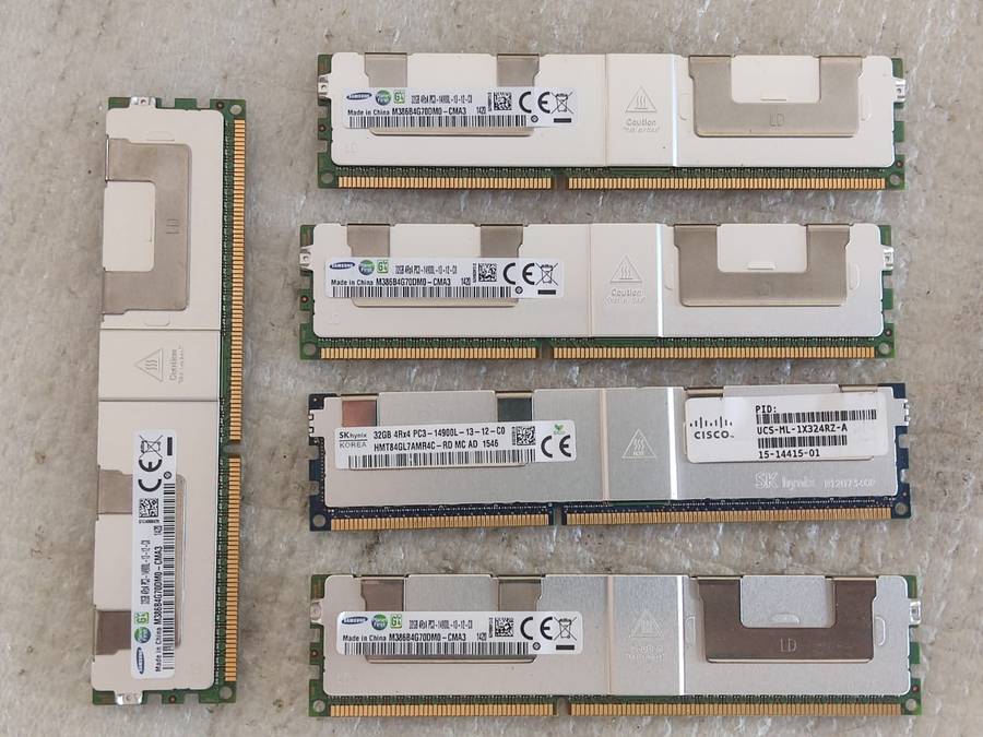 32GB Server RAM - DDR3 - LRDIMM