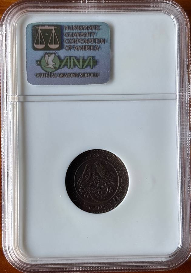 1923 SAU proof 1/4 penny (farthing), NGC PF64 - increasingly difficult to find