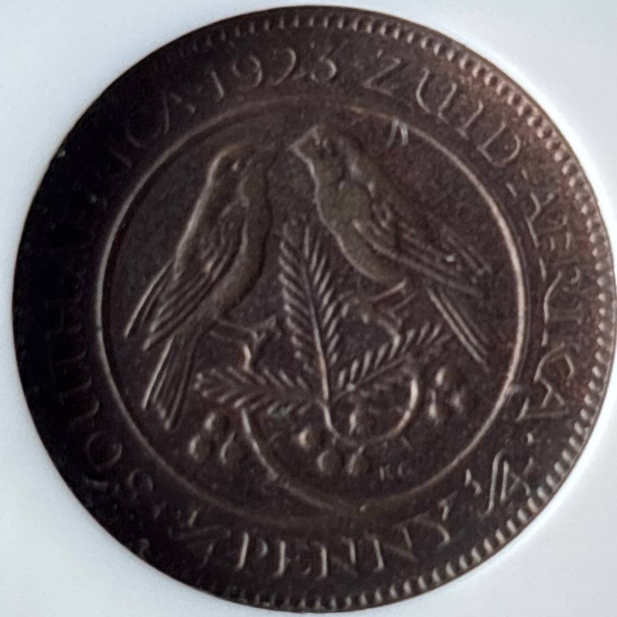 1923 SAU proof 1/4 penny (farthing), NGC PF64 - increasingly difficult to find