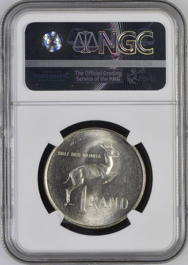 1966 RSA silver English R1 NGC MS63
