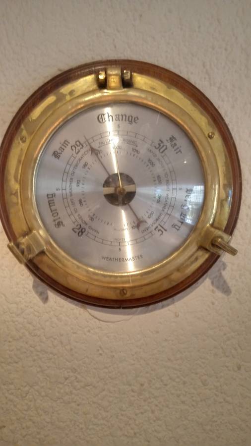 Antique Weathermaster Barometer