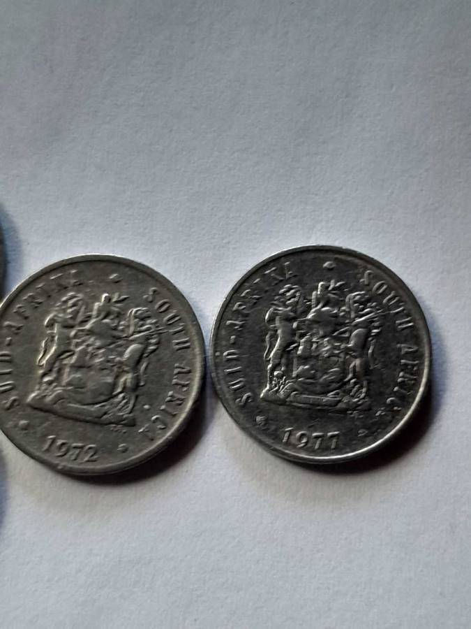 South African 5 cent coins - 29 Coins