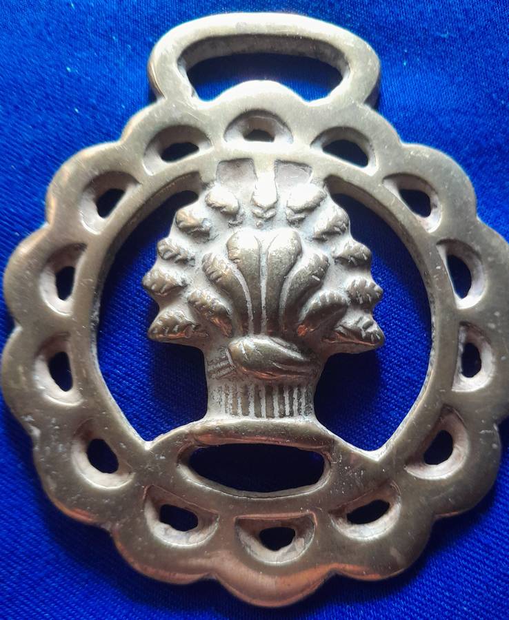 Vintage Single Horse Brasses - Set of Two
