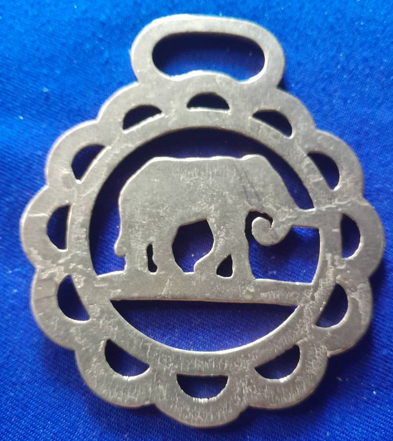 Vintage Single Horse Brasses  - Elephant