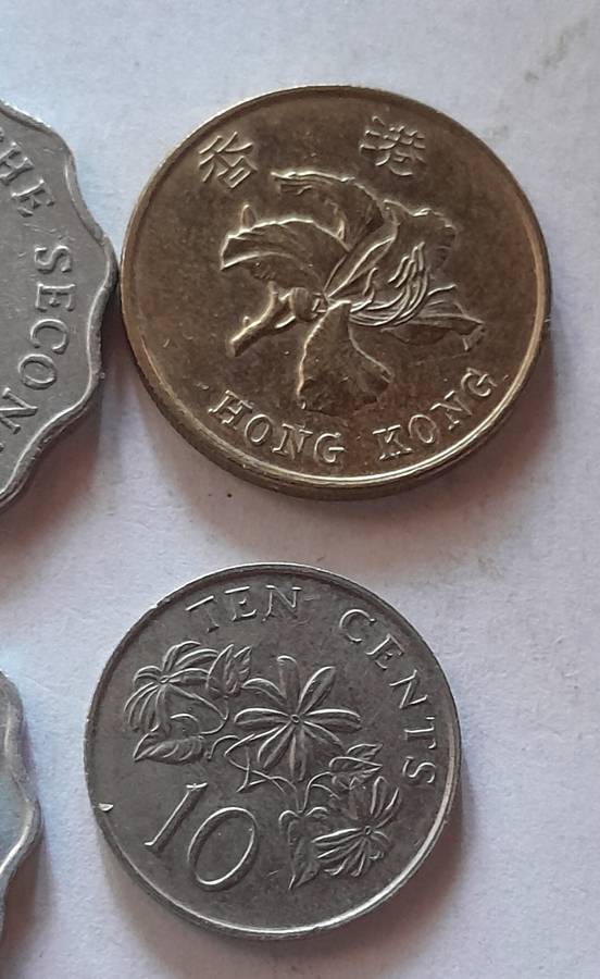 Assorted International Coins - 6 Coins