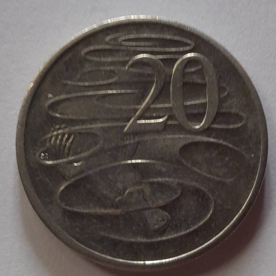 Australian 20  Cent Coin 2004