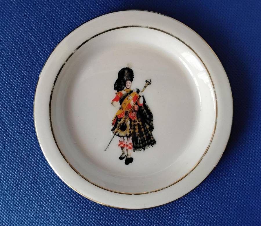 Rare Porcelain Coasters - John Dewar White Horse Whisky