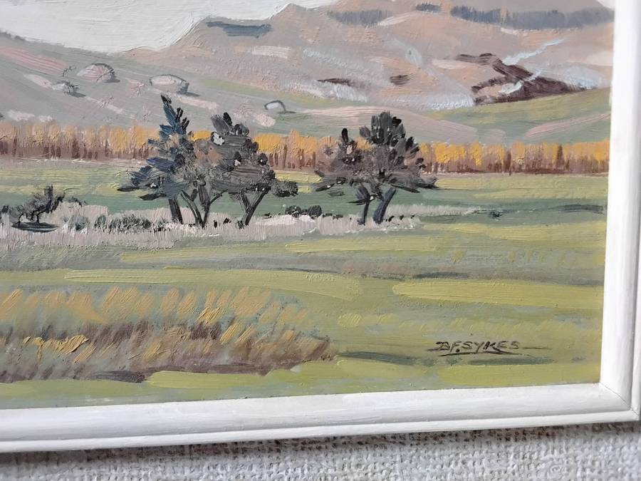 BF Sykes Original Oil On Board