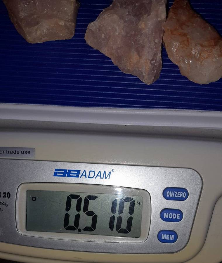 Rough Quartz Crystal Specimens