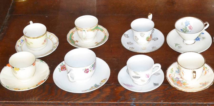 Selection of 12 Vintage Porcelain Duos - Various Makers