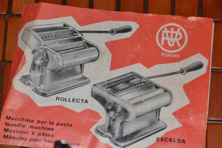 Vintage Torino Rollecta Noodle / Pasta Maker - Made in Italy