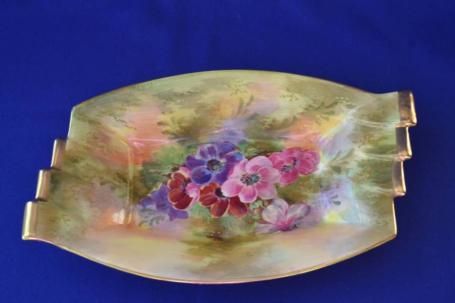 Royal Winton Grimwades Hand Painted Dish - Vintage c1930's