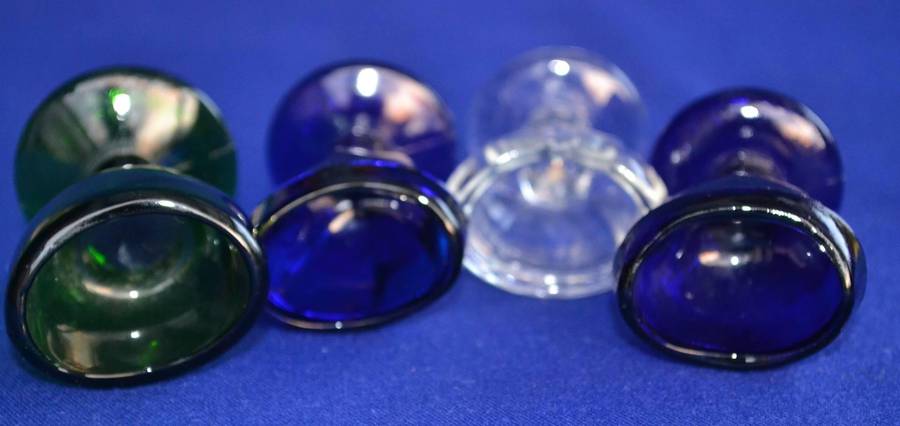 Vintage Eye Bath on Pedestal x 4