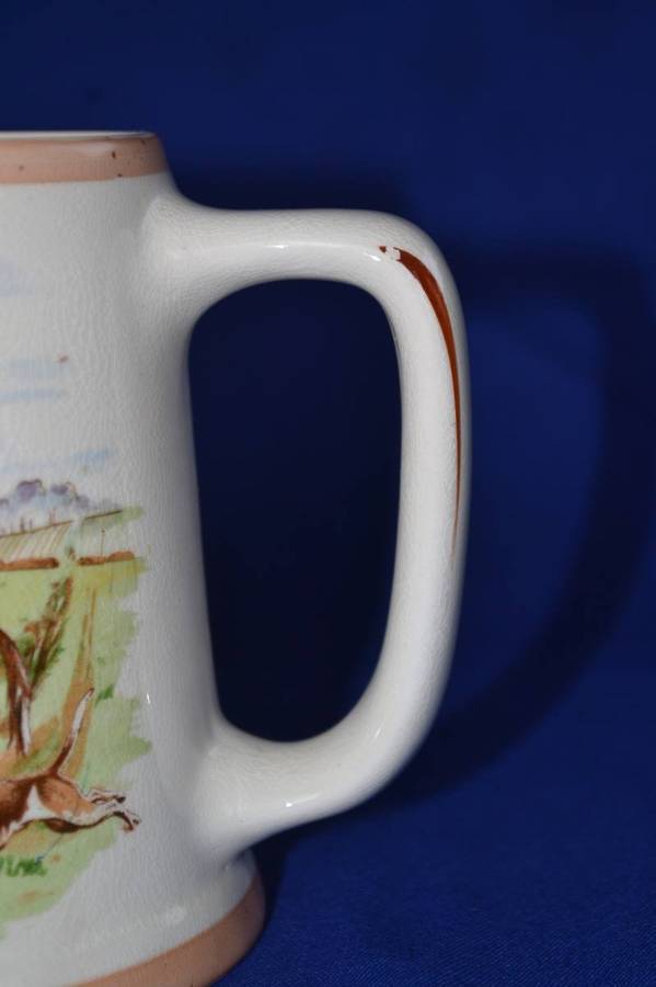 Vintage Ambassador Ware "English Hunting Scenes" Tankard /  Mug