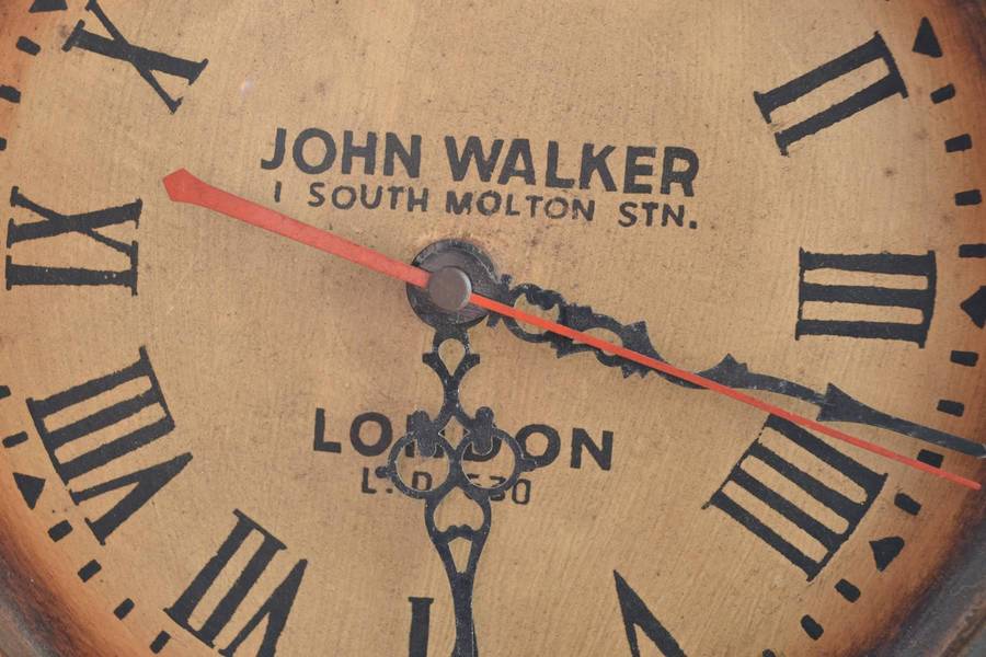 Vintage John Walker London 3D Wall Clock
