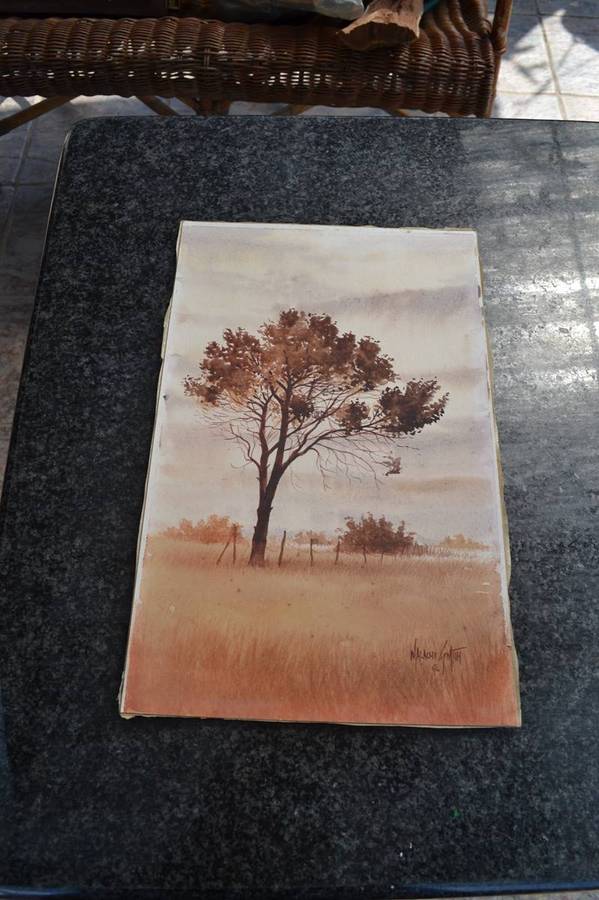 Malachi Smith Painting - Signed - Unframed