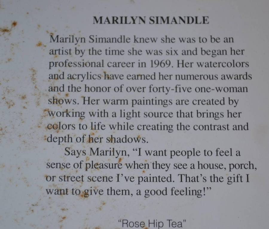 Floral Water Colours x 4 - Maureen  Dott and Marilyn  Simandle