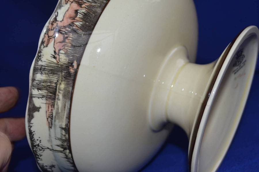 Royal Doulton Vintage Series  Ware - Jock of the Bushveld - Footed Bowl