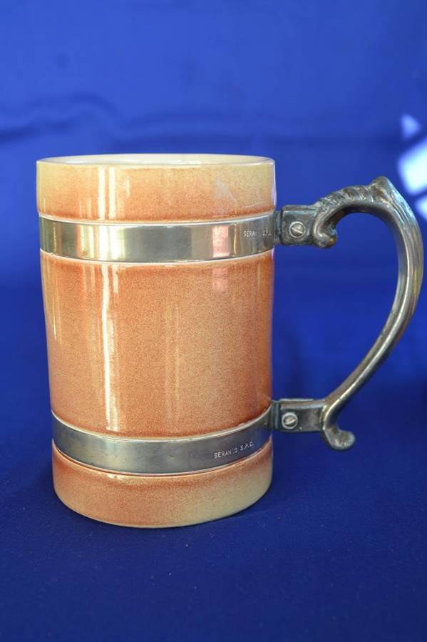 Serando SPC Ceramic Beer Tankard and Vintage Ceramic Beer Tankard