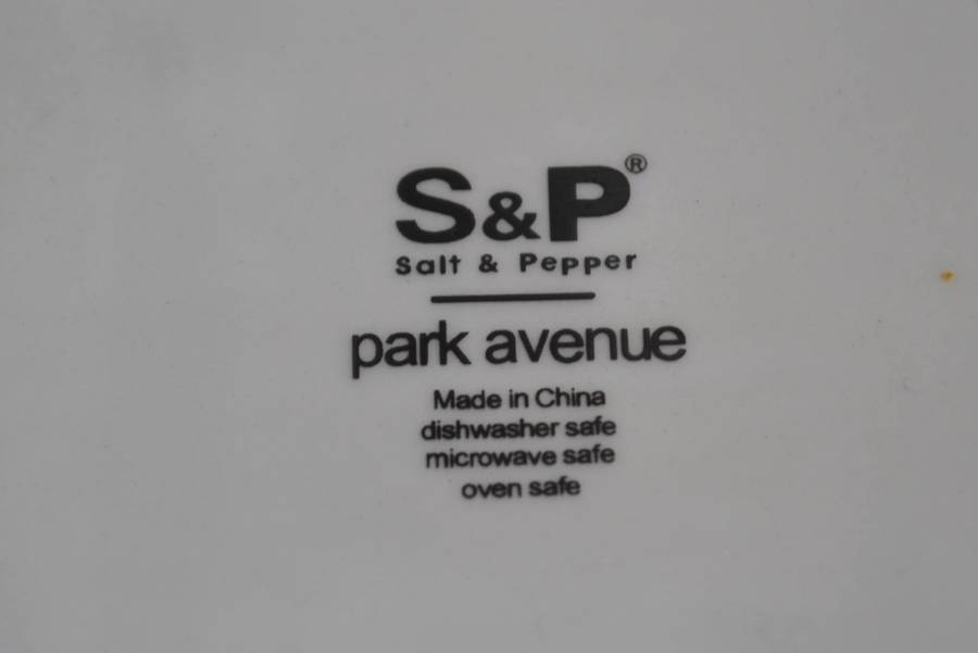 Park Avenue Porcelain Sandwich Platter and Porcelain Rooster