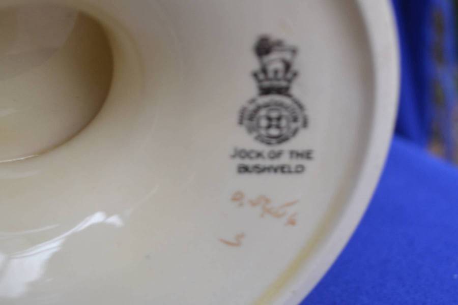Royal Doulton Vintage Series  Ware - Jock of the Bushveld - Footed Bowl