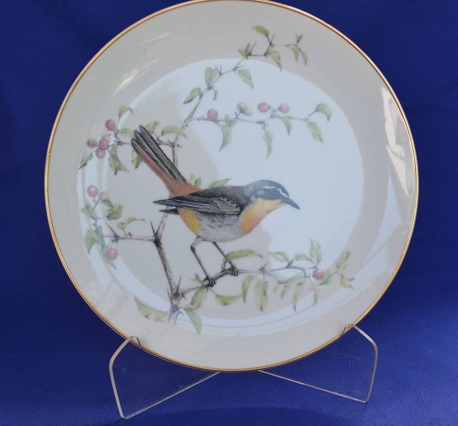 Heritage Porcelain Best Loved Birds of Southern Africa Collectors Plate - Cape Robin