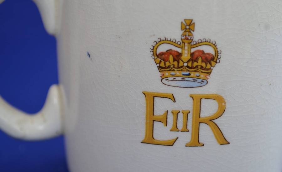 Royal Tudor ware Commemorative Mug - Coronation of Queen Elizabeth II 1953