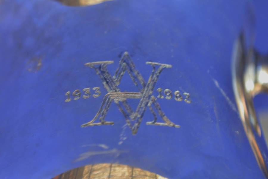 Silver Plate Tankards x 3