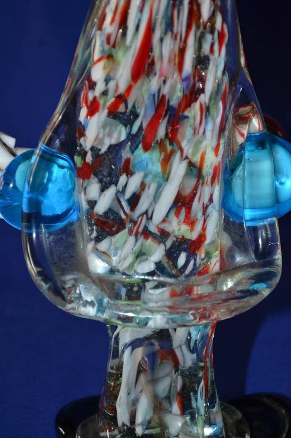 Vintage Murano Blown Venetian Glass Clown